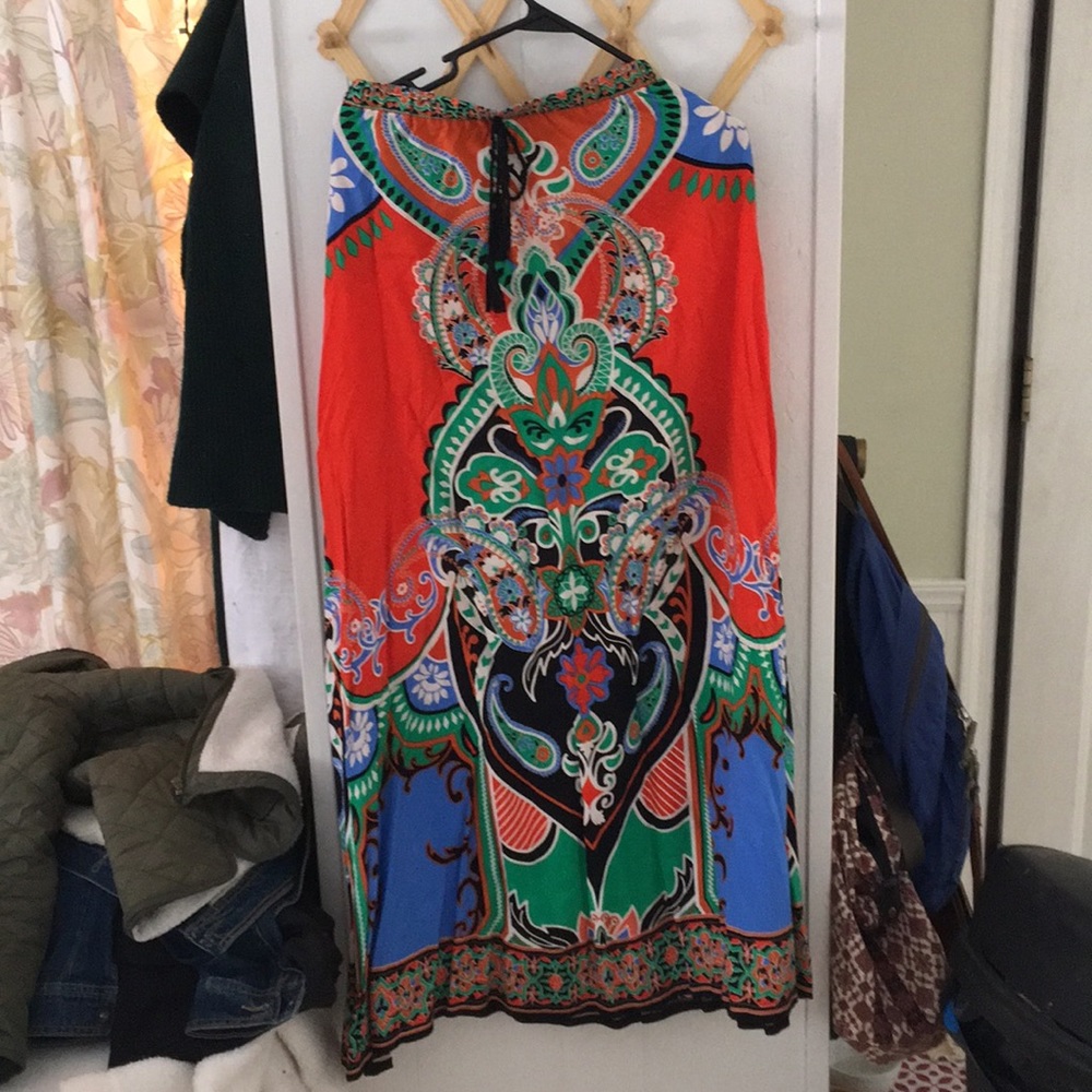 Forever 21 psychedelic skirt